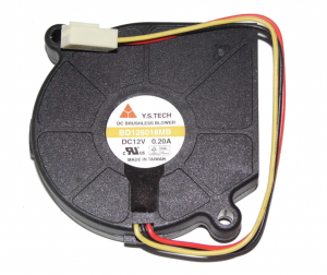 Y.S.TECH BD126018MB 12V 0.2A 3 Wires 3 Pins Blower 6CM centrifugal cooler