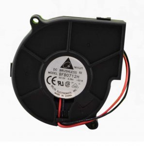 Delta 7CM 7530 BFB0712H DC12V 0.36A 2 Wires 2 Pins Blower Case Fan