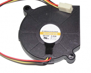 Y.S.TECH 6CM BD126018HB 12V 0.35A 3 Wires 3 Pins Blower Cooling Fan