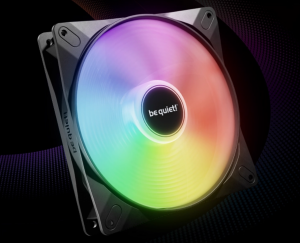 Be Quiet Light Wings LX 140mm PWM Black PC Case Fan 1 Pcs 140x25mm