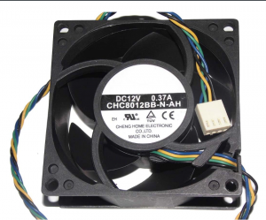 SUPERRED 8038 80*38mm CHC8012BB-N-AH 12V 0.37A 4 Wires 4 Pins Case fan 8CM server cooler