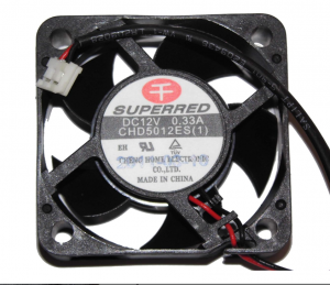SUPERRED 5020 5CM CHD5012ES 12V 0.33A 2 Wires 2 Pins Case Fan