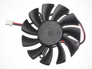 T&T 6010M12S ND1 12V 0,15A 2 wires 2 pins Frameless vga graphics card cooler fan