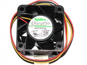 Nidec 40*28mm W40S12BUA5-52 12V 0.55A 3 wires 3 pins case fan