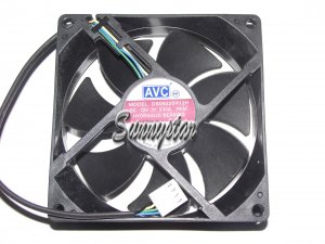 AVC 9CM 90*25mm DS09225R12H PFAF 12V 0.41A 4 Wires 4 pins PWM case fan cpu cooling fan