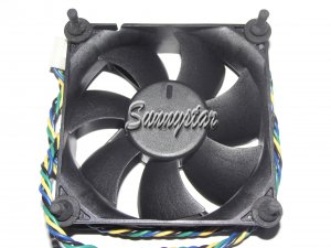 Foxconn 8025 8CM PVA080G12Q 12V 0.65A 4 Wires 4 Pins Case Fan