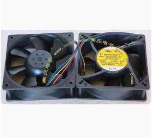 Servo 12CM CNDC12H7RQ-127 12V 0.76A 9.1W 4 Wires 5529234-A XP20000 XP24000 Server Fan 120x38mm