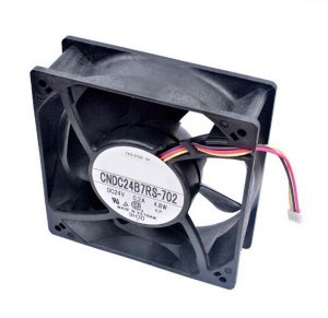 12CM CNDC24B7RS-702 24V 0.20A 4.8W 3 Wires 120mm Inverter Cooling Fan 120x38mm
