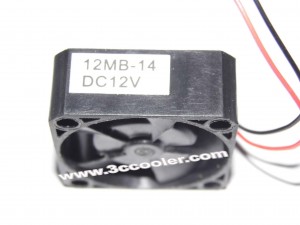 COPAL 2510 2.5CM F251R 12MB-14 12V 2 Wires Cooler Fan