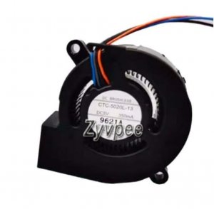 CTC-5020L-13 5V 0.35A 4Wire 5800RPM 34dBA Dc Blower Projector Cooling Fan