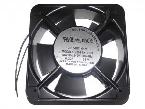 Commonwealth 150*50mm FP-108 EX-S1-B AC220V 2 Wires metal frame Axial Fan for Cabinet