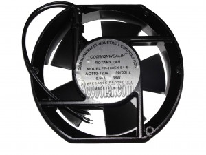 COMMONWEALTH 172*51mm 17CM FP-108EX-S1-B AC 110-120V 50/60Hz 0.5A 38W ball bearing 2 wires Axial AC fan cabinet ups server cooler