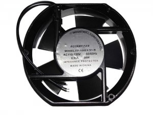 COMMONWEALTH 172*51mm 17CM FP-108EX-S1-B AC 110-120V 50/60Hz 0.5A 38W ball bearing 2 wires Axial AC fan cabinet ups server cooler