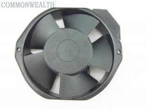 Commonwealth 172x150x51MM FP-108EXM AC230V 2 Pins Metal-Frame Axial Fan For cabinet