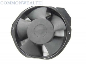 Commonwealth 172x38mm FP-108EXM S1B AC115V Metal frame 2 Pins Axial Fan for Cabinet UPS