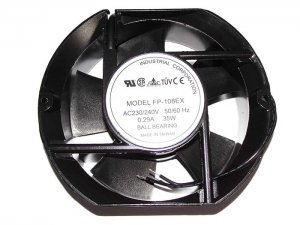 COMMONWEALTH 172*51mm 17CM FP-108EX 230/240V 50/60Hz 0.29A 35W Ball Bearing 2 wires Axial AC fan cabinet ups server cooler
