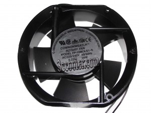 COMMONWEALTH 172*51mm 17CM FP-108EX-S1-S 220V/240V 50/60Hz 0.22A 38W 2 wires Axial AC fan cabinet ups server cooler