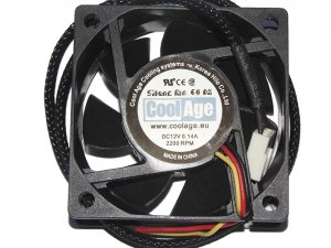 60MM 6025 DC12V 0.14A 3 Wirse 3 Pins 6CM Case Fan