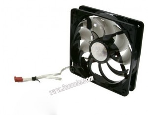 Cooler Master 12025 A12025-20RB-3BN-F1 DF1202512RFUN R4-L2R-20AC-GP 12V 0.37A 3 Wires LED Cooler Fan