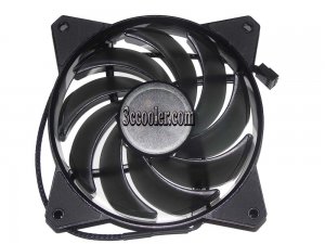 120MM 12025 MF120R Red DF1202512RFMN 650-1600RPM DC12V 0.37A 4 Wires 12CM Case FAN