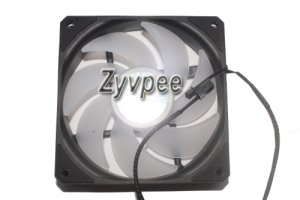 12025 SickleFlow120 DF1202512RFMN Addressable RGB 12V 0.37A 4 Wires Cooling Fan