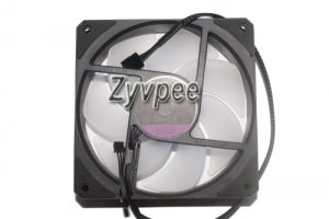 12025 SickleFlow120 DF1202512RFMN Addressable RGB 12V 0.37A 4 Wires Cooling Fan