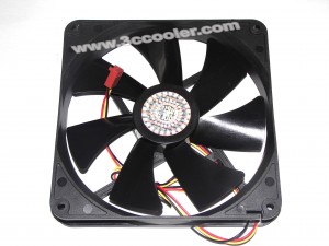Cooler Master 14025 A14025-10CB-3BN-F1 DF1402512SEDN 12V 0.14A 3 Wires Cooler Fan