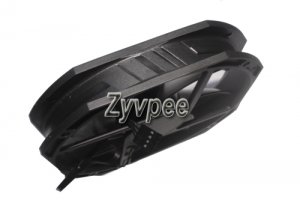 SickleFlow140 DF1402512RFLN 12V 0.24A 1400RPM Non LED 4 Wire Case Fan