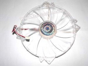 Cooler Master A20030-10CB-4MN-F1 DF2003012SEMN 12V 0.3A 3 Wires LED Cooler Fan