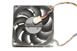 70mm 7015 FA07015E12BMC DC12V 0.7A 4 Wires 4 Pins CPU Cooling Fan