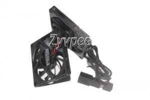 A8010-20RB-2JN-F1 DF0801005RFHN  5V 0.25A 2Wire USB Router Cooling Twins Fan 80x10mm