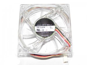 Cooler Master 80*25mm 8CM A8025-18CB-5BN-L1 12V 0.21A PL80S12L-4 3 wires 3 pins Case Fan blue led cpu cooler