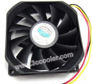 Cooler Master 8025 A8025-26RB-3AN-F1 DF0802512RFMN 12V 0.24A 3 Wires Cooler fan