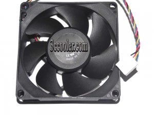 80MM 8025 644724-001 FA08025M12LPA 12V 0.45A 4 Wires 4 Pins 8CM CPU Cooling FAN