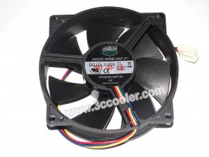 Cooler Master A9225-30RB-4AP-F1 DF0922512RFUN 12V 0.6A 4 Wires Cooler Fan