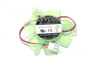 Cooler Master FY04510M12SAA A4010-45LB-2UN-C1  12V 0.12A 2 Wires Cooler Fan