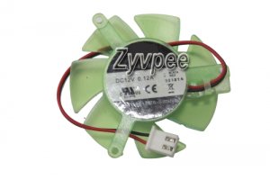 Cooler Master FY04510M12SAA A4010-45LB-2UN-C1  12V 0.12A 2 Wires Cooler Fan