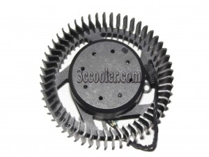 Cooler Master FY06525H12SPA DF0652512SEUN 12V 1.8A 4 wires 4 pins circular vga fan graphics card cooler