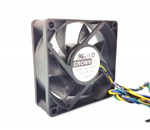 Crown 70MM AGE07025B12U 12V 0.5A 4 Wires PWM Cooling Fan 70x25mm