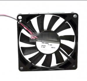 8015 D08-24BS2 24V 0.18A 2Wire 8CM Inverter Cooling Fan 80x15mm