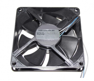 NIDEC 8025 8CM D08K-12PU 03A (AX) 12V 0.19A 3 Wires 3 Pins Case Fan