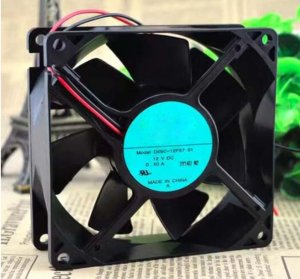 D09C-12PS7 12V 0.5A 2Wire 9Cm 9232 Cooling Fan 92x32mm