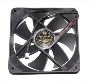 YateLoon 120*25mm 12CM D12SM-12 mid-speed 12V 0.3A 2 wires 2 pins Case fan power cooler