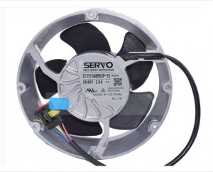Servo 172mm D1751S48B9CP-33 3AUA0000083484 48V 2.3A 4Wires Server Fan 172x51mm