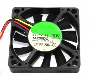 NIDEC 5010 5CM D34666-58 12V 0.07A 3 Wires 3 Pins Case Fan