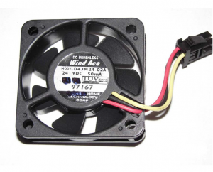 Wind ACE 4013 D43M24-02A 24V 50mA DC Brushless Fan,Server Fan,Cooling Fan