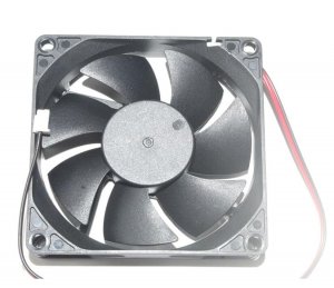 Zyvpee 8cm D80SM-12C 12V 80mm 0.16A 2Wire 1.92W 29CFM 2300RPM 23dBA Cooling Fan