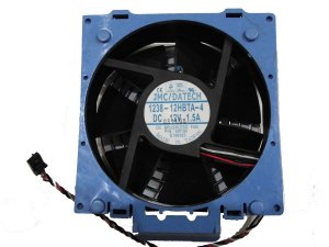 DATECH 12038 1238-12HBTA-4 12V 5W190 1.5A 3 Wires cooler fan with blue bracket