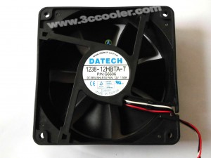 DATECH 12CM 12038 1238-12HBTA-7 G6606 12V 1.50A 3 Wires Cooler Fan