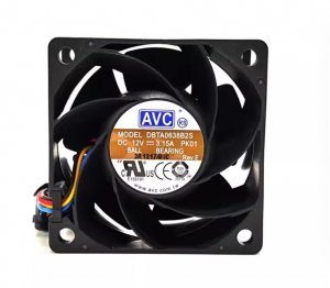 AVC 60mm DBTA0638B2S PK01 12V 3.15A 4Wire PWM 654577-001 Server Fan 60x38mm